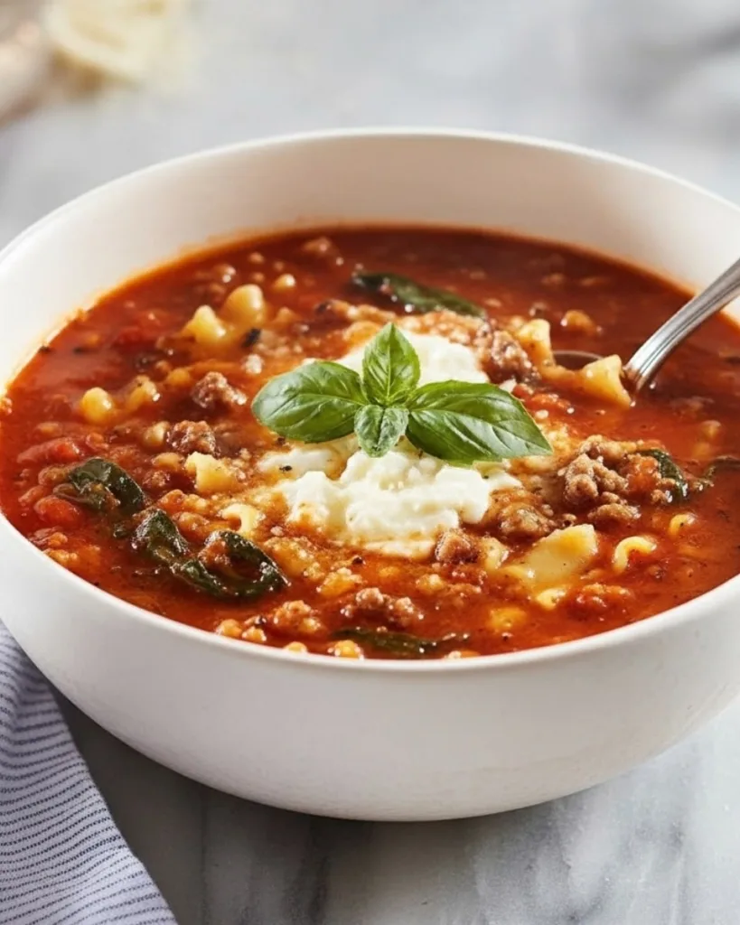 Lasagna Soup 5