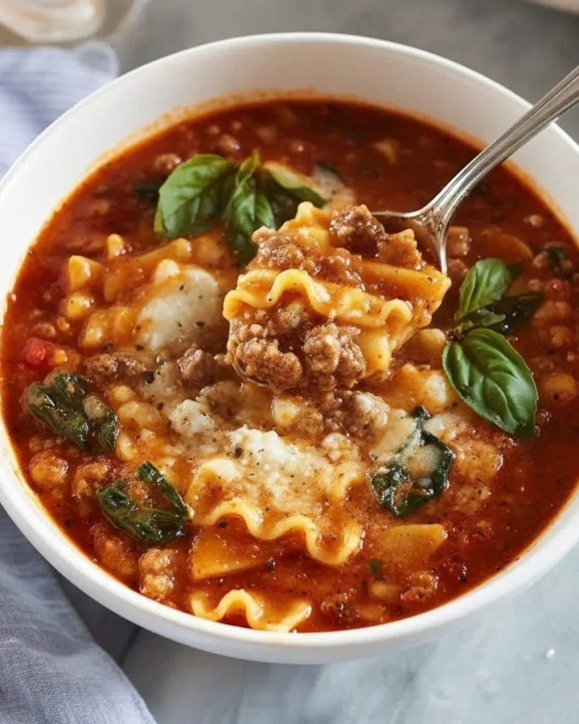 Lasagna Soup 6