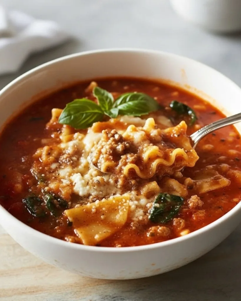 Lasagna Soup 7
