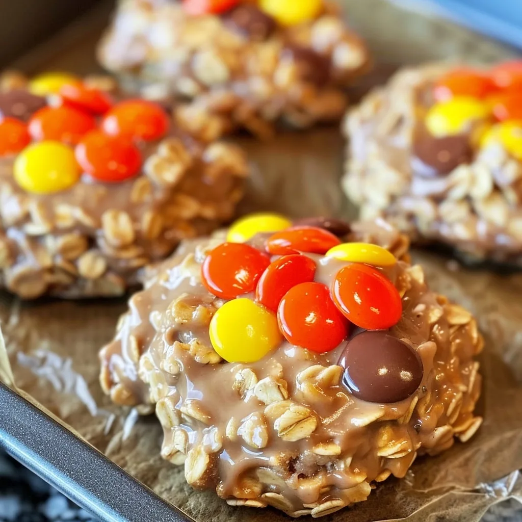 No-Bake Peanut Butter Oatmeal Cookies 1