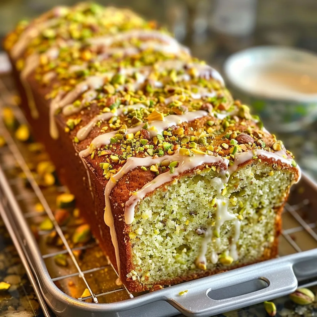 Pistachio Lemon Breakfast Bread 1