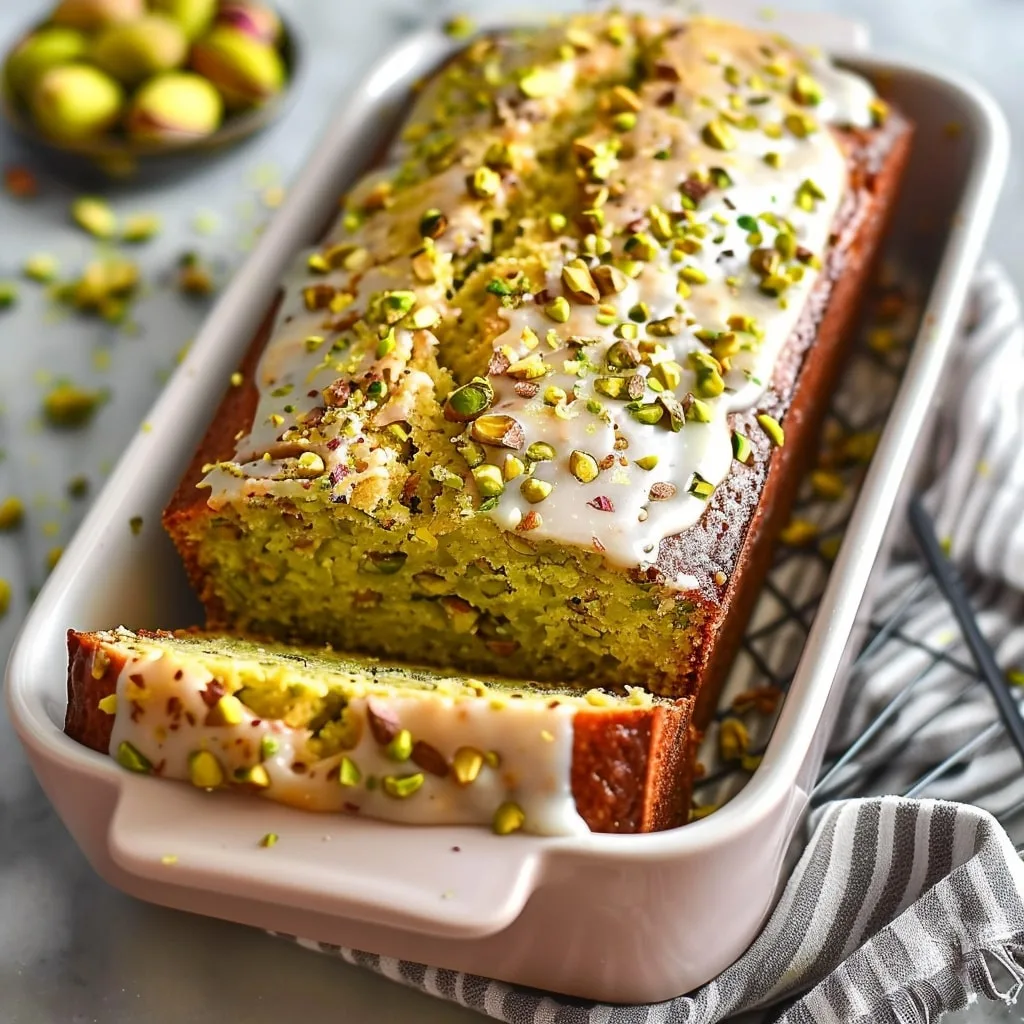Pistachio Lemon Breakfast Bread 2