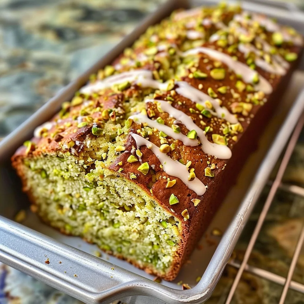 Pistachio Lemon Breakfast Bread