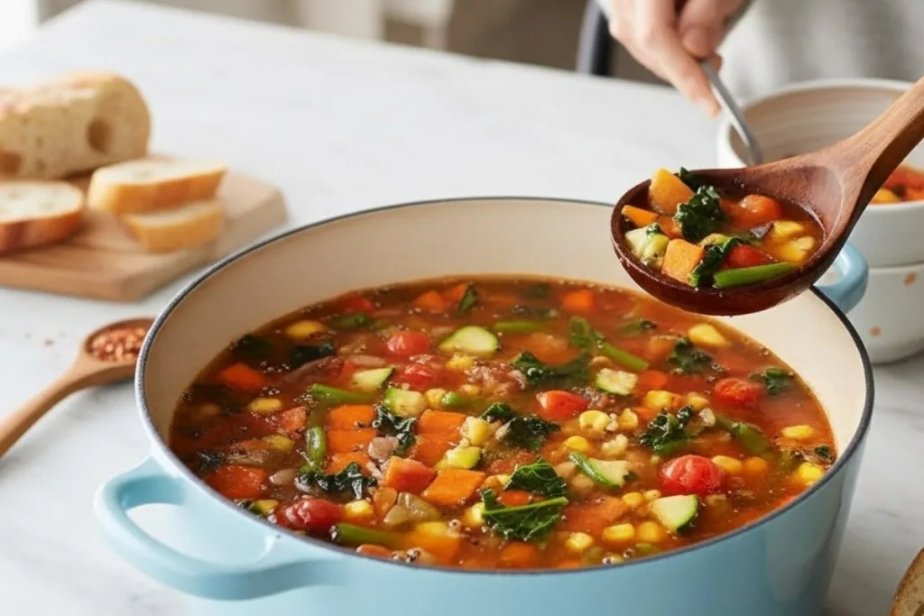 Vegetable Soup Full Recipe