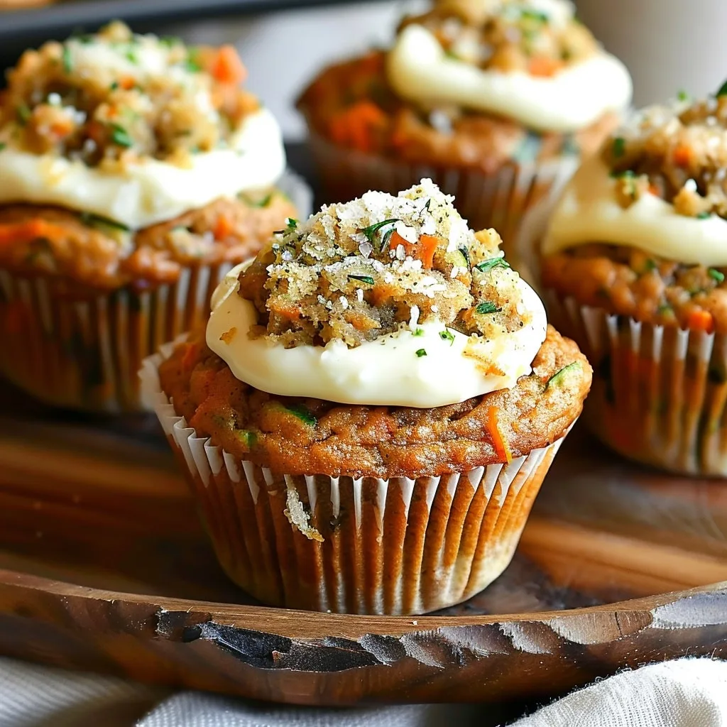 Carrot Cake Zucchini Muffins Recipe 2
