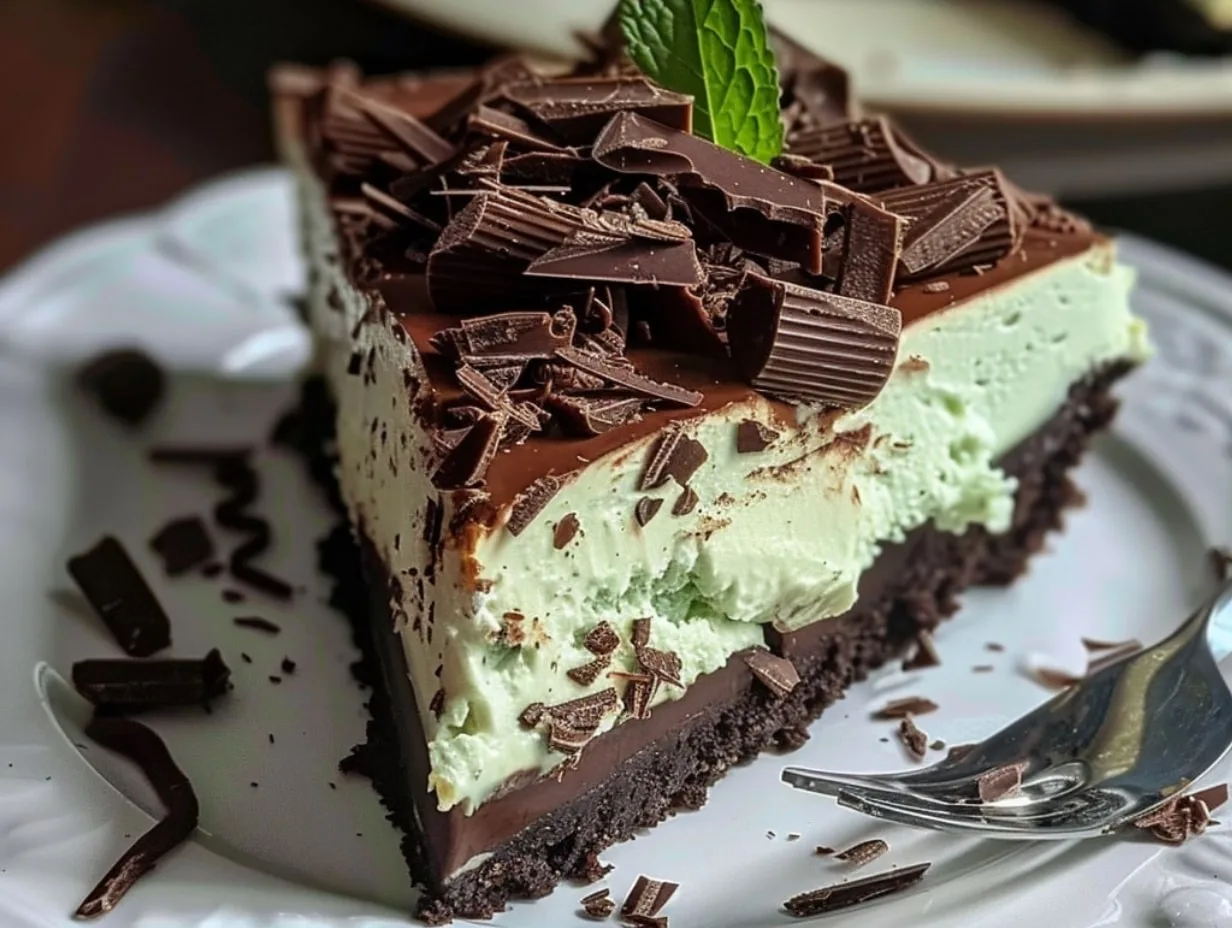 Chocolate Mint Cheesecake