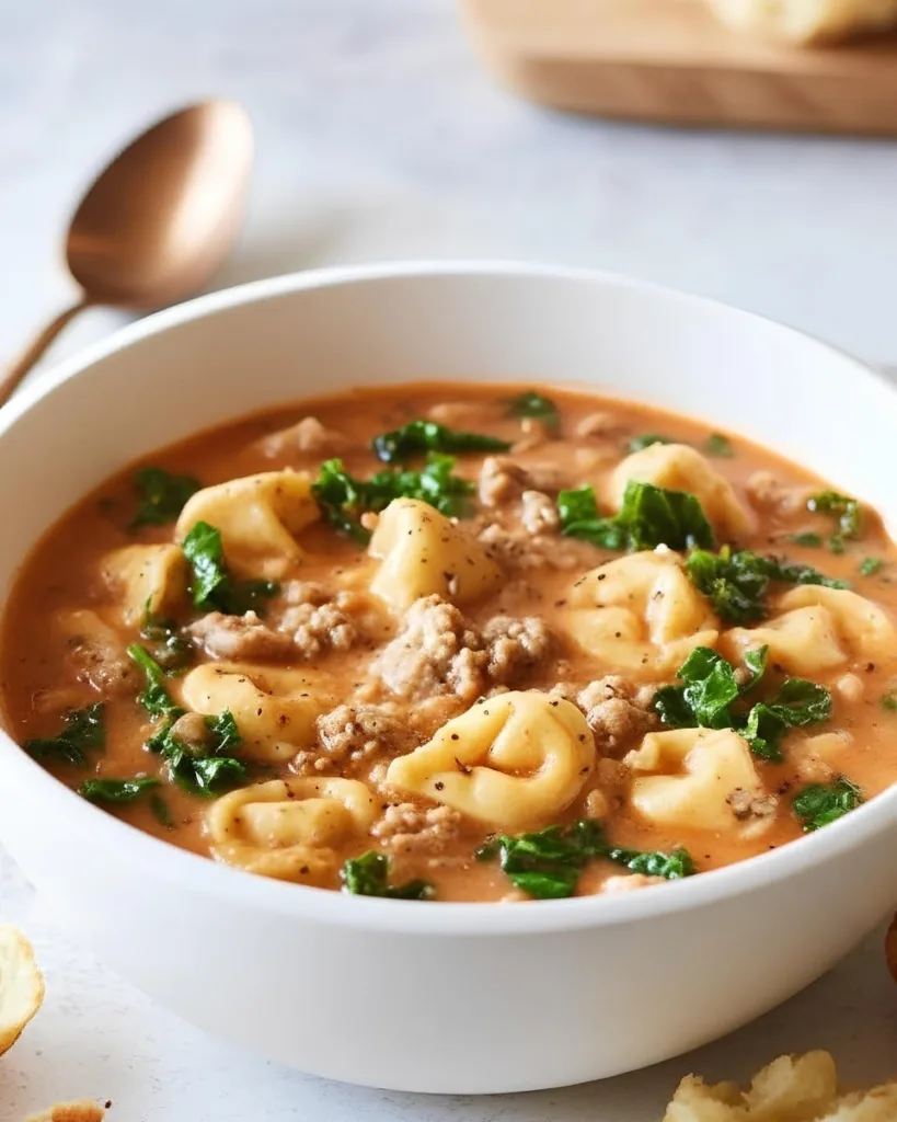 Creamy Tortellini Soup 1