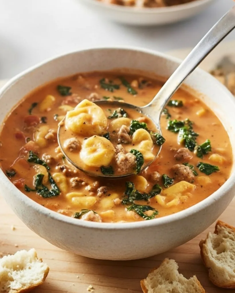 Creamy Tortellini Soup 2