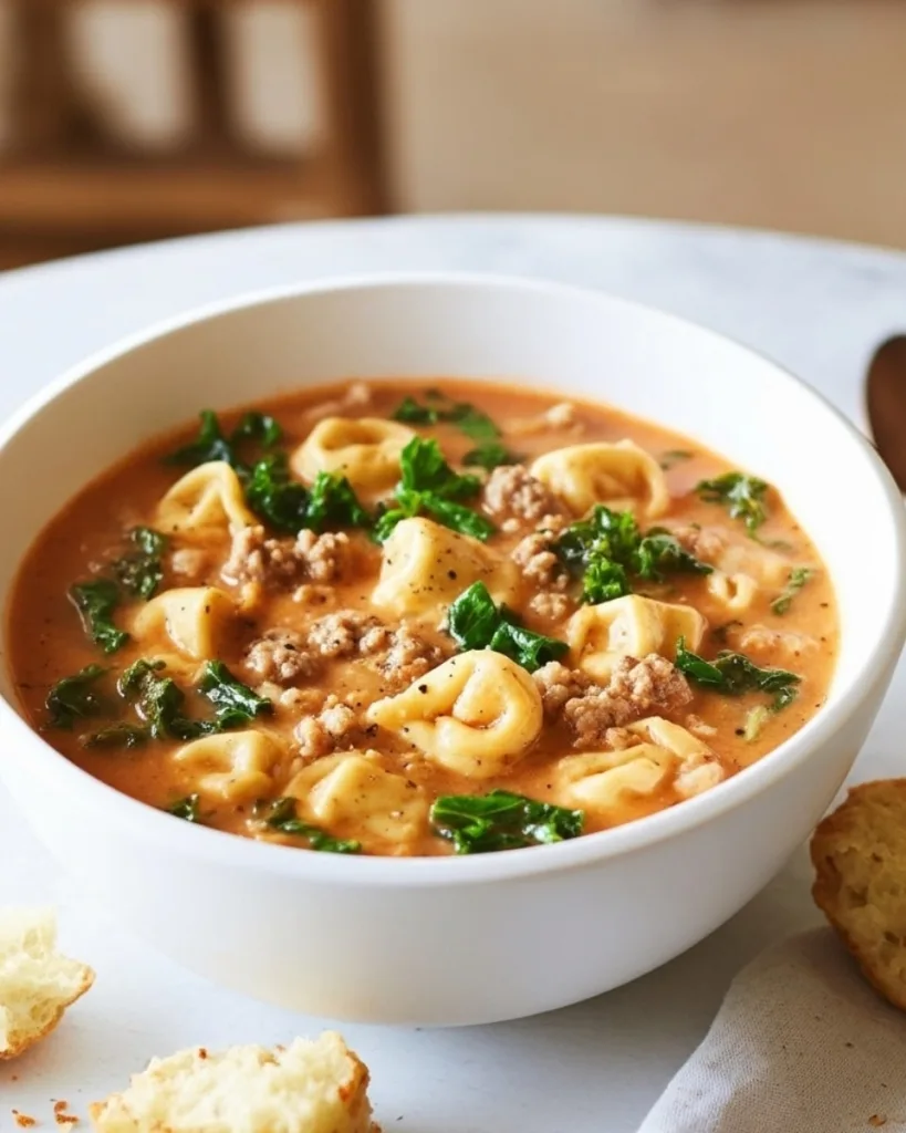 Creamy Tortellini Soup 5