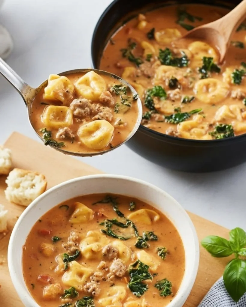 Creamy Tortellini Soup 7