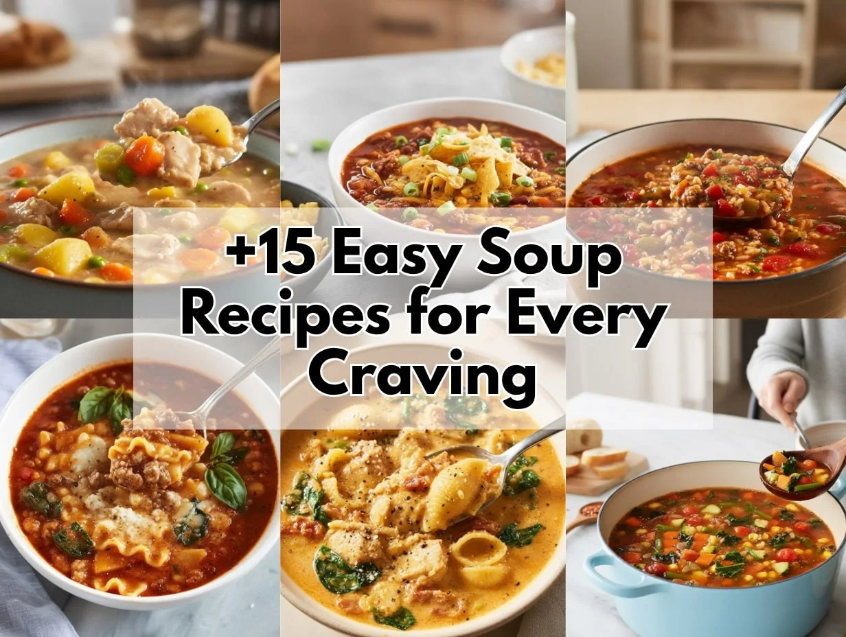 +15 Easy Soup Recipes for Every Craving
