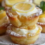 Lemon Bar Cookie Cups