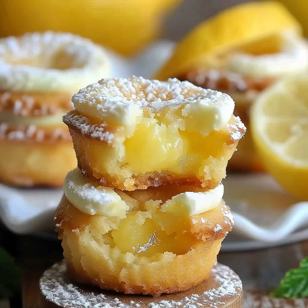 Lemon Bar Cookie Cups 2