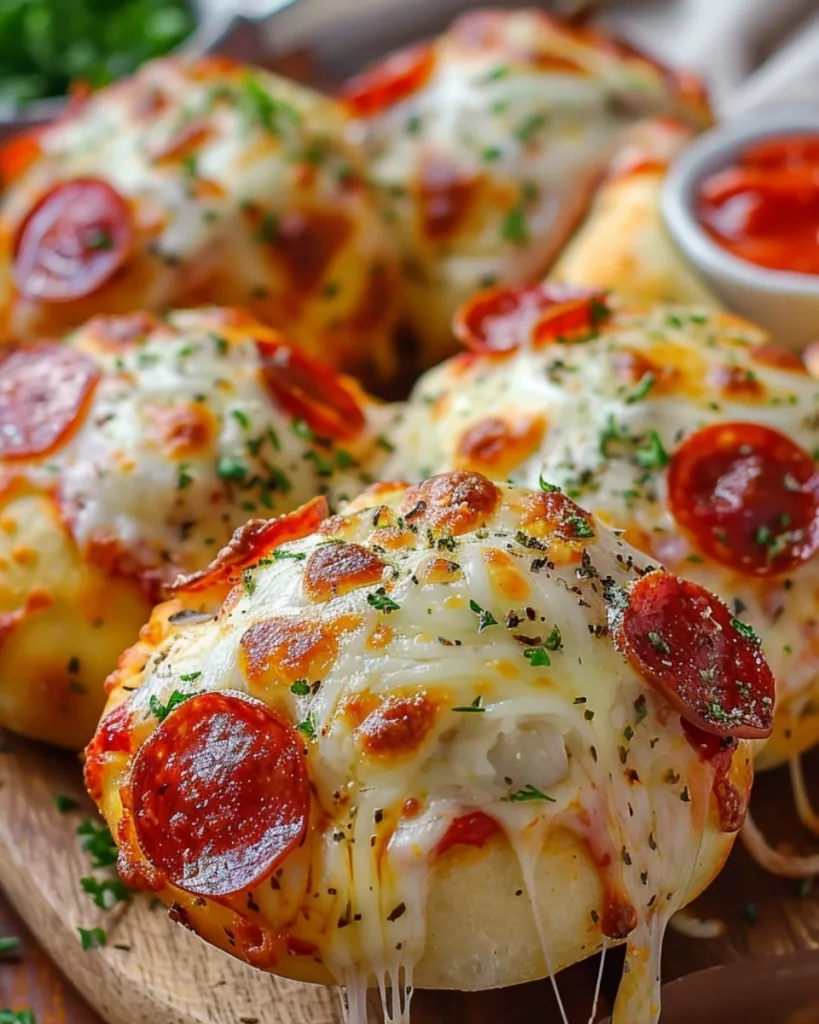 Pepperoni Pizza Bombs 1