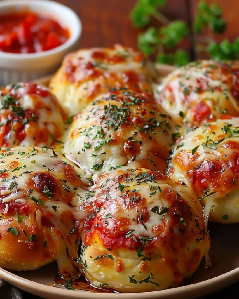Pepperoni Pizza Bombs 4