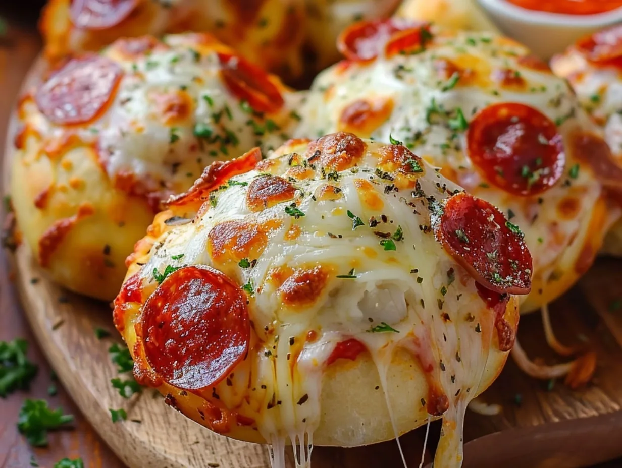 Pepperoni Pizza Bombs