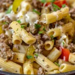 Philly Cheesesteak Pasta Recipe