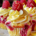 Raspberry Lemon Heaven Cupcakes
