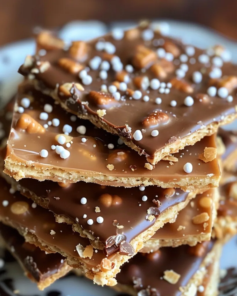 Saltine Cracker Toffee 4