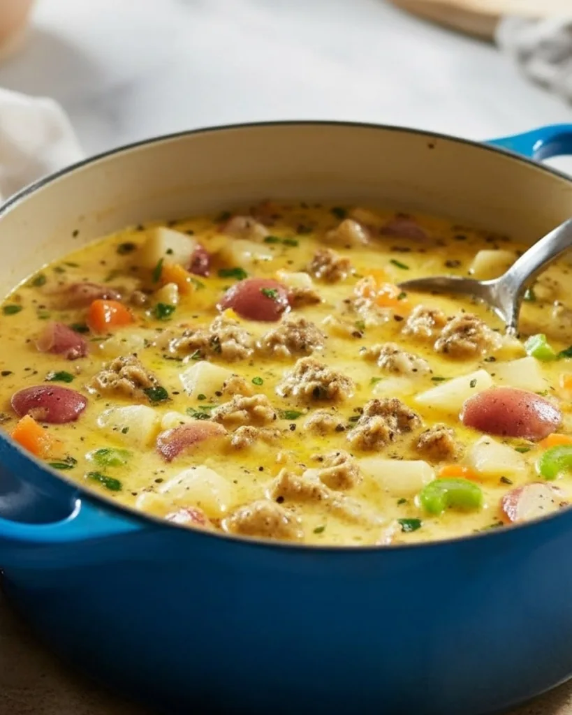 Sausage Potato Soup 3