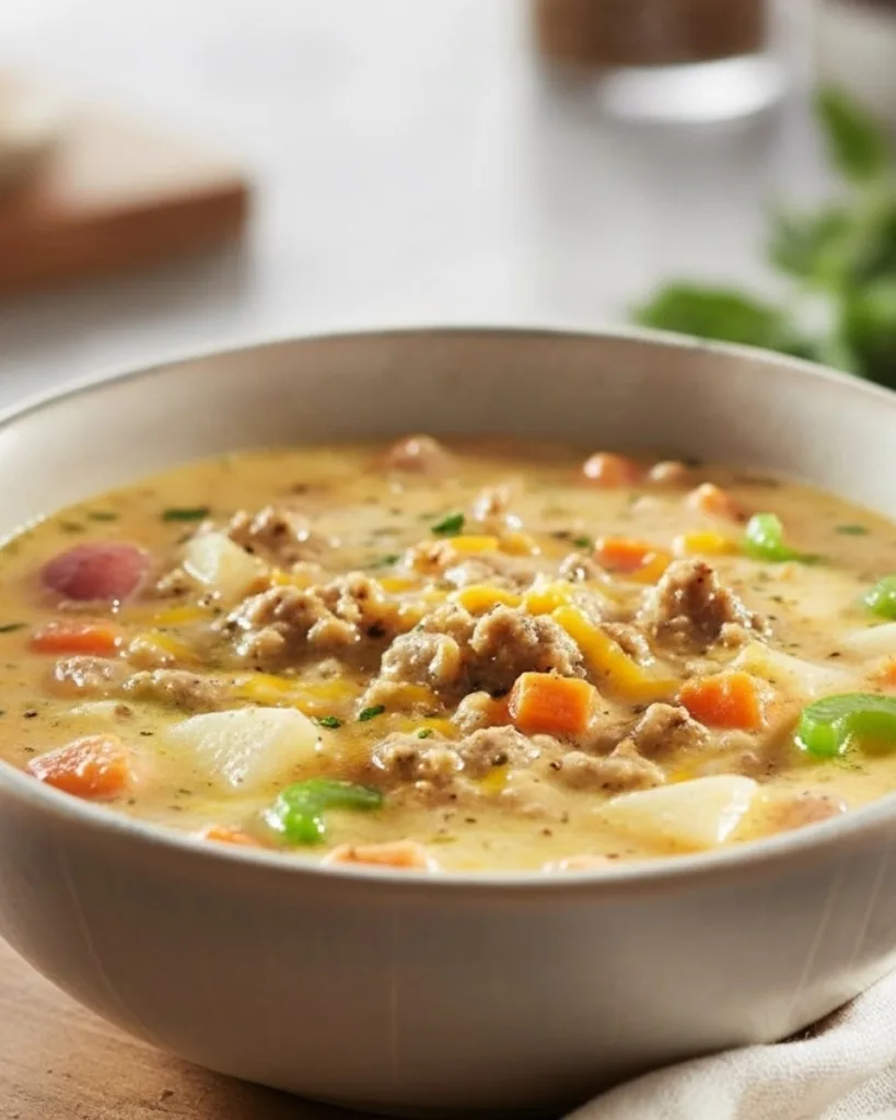 Sausage Potato Soup 4