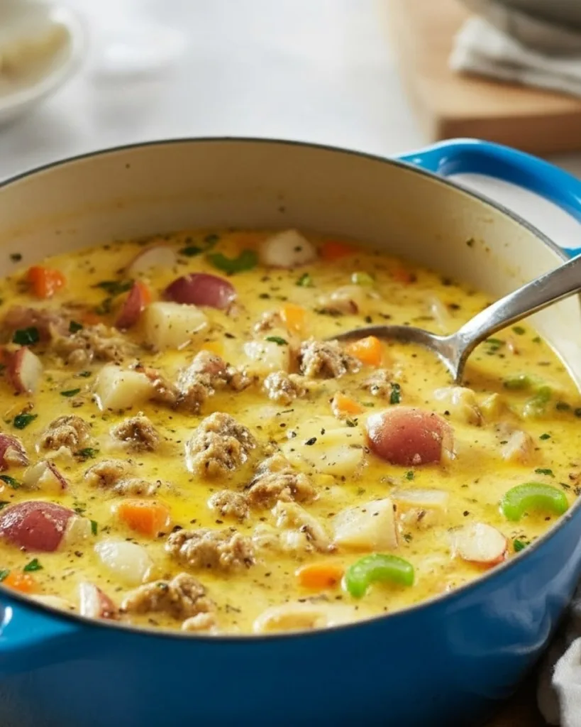 Sausage Potato Soup 5