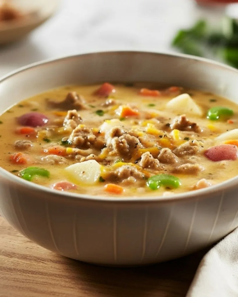 Sausage Potato Soup 6