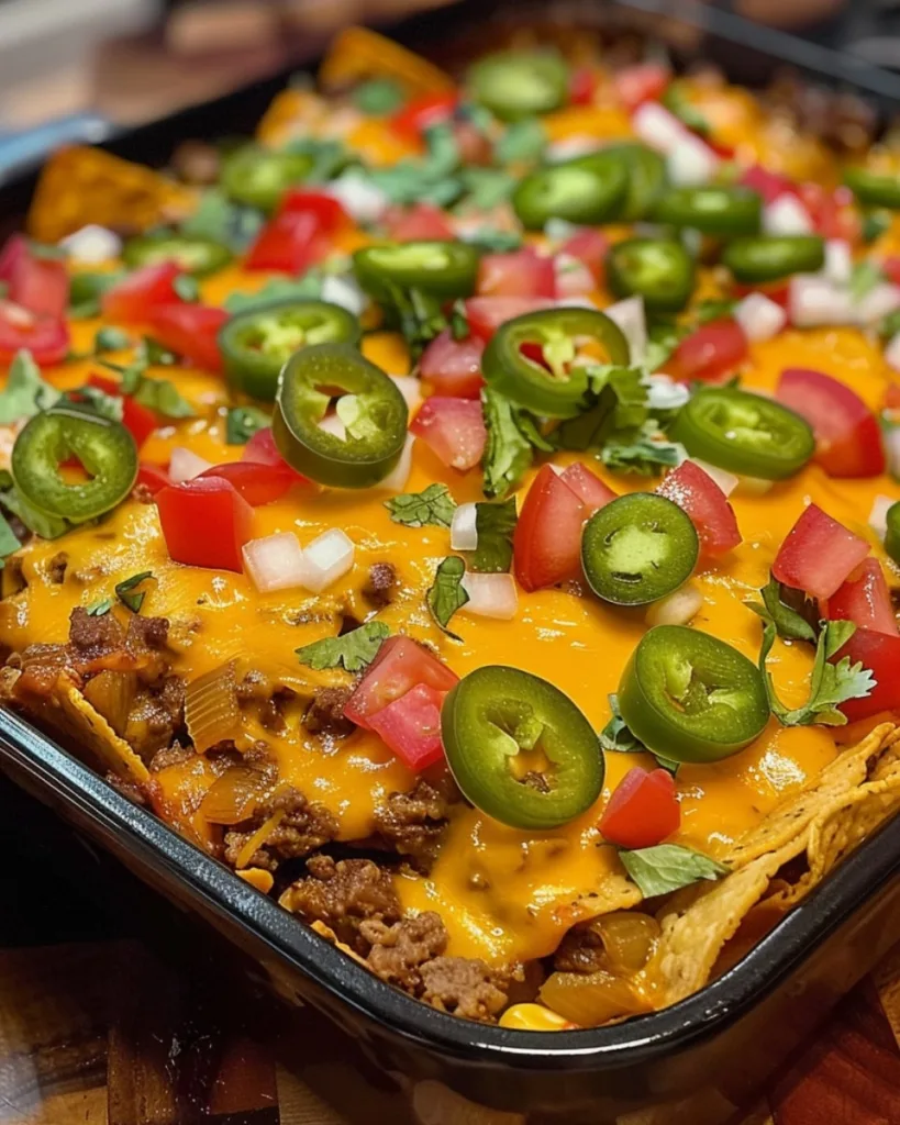 Walking Taco Casserole 4