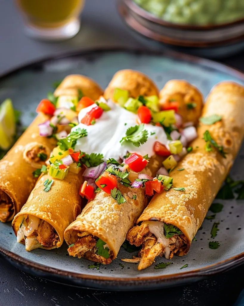Air Fryer Chicken Taquitos 3