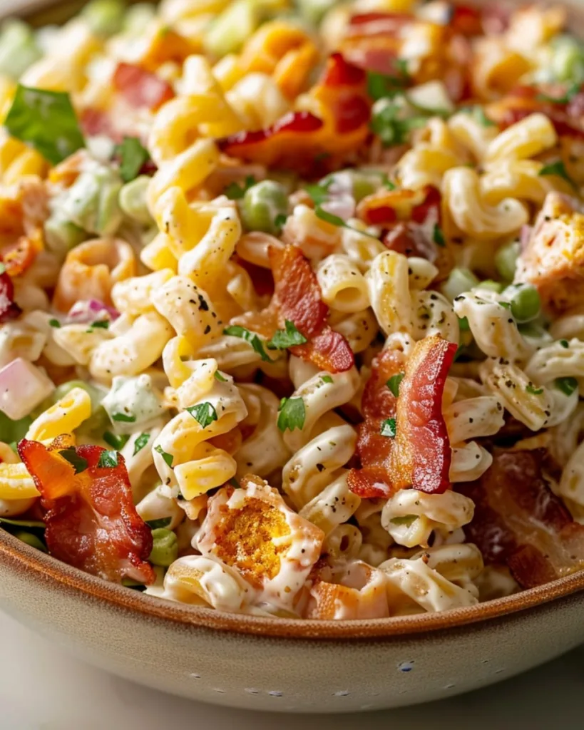 Bacon Ranch Pasta Salad 3