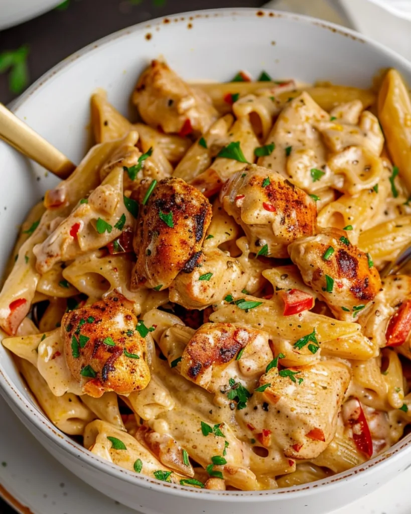 Cajun Chicken Pasta 4