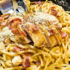 Creamy Chicken Carbonara Recipe