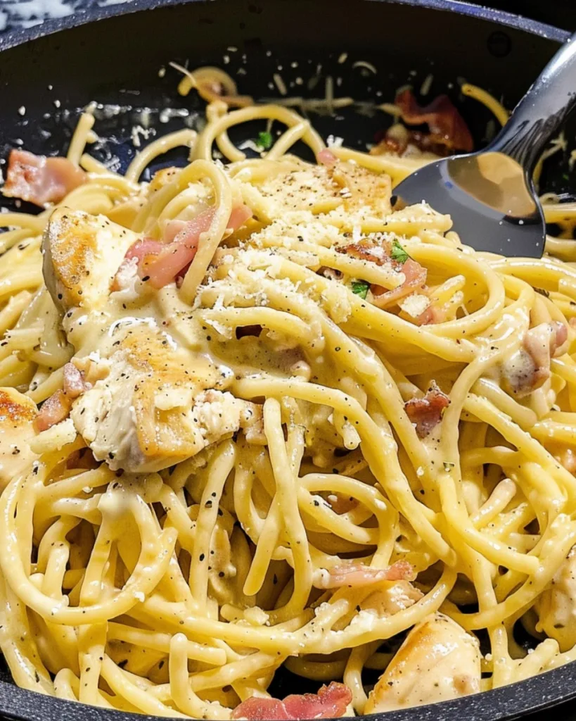 Chicken Carbonara Recipe 3