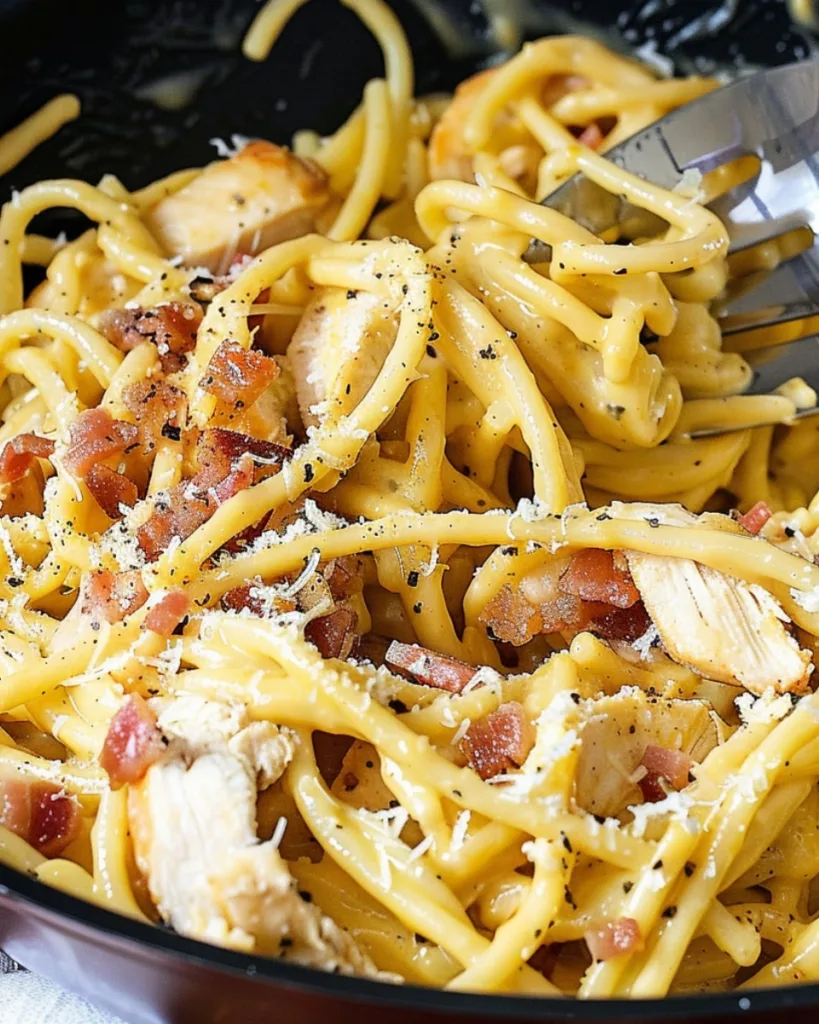 Chicken Carbonara Recipe 4