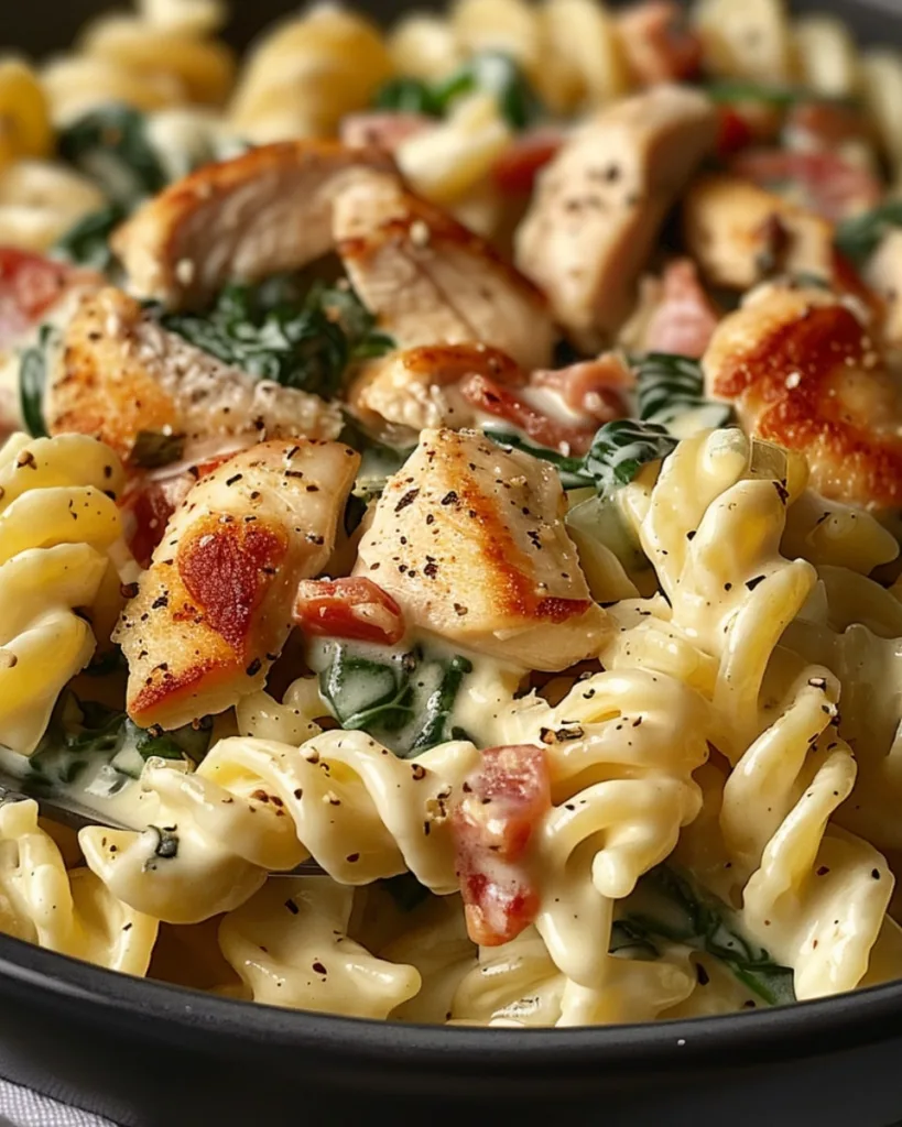 Chicken Spinach Alfredo 2