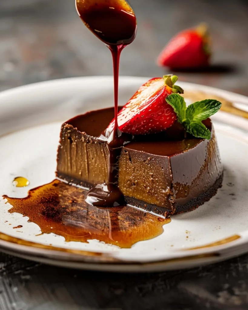 Chocolate Flan 1