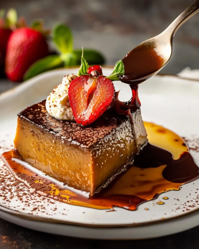 Chocolate Flan 2