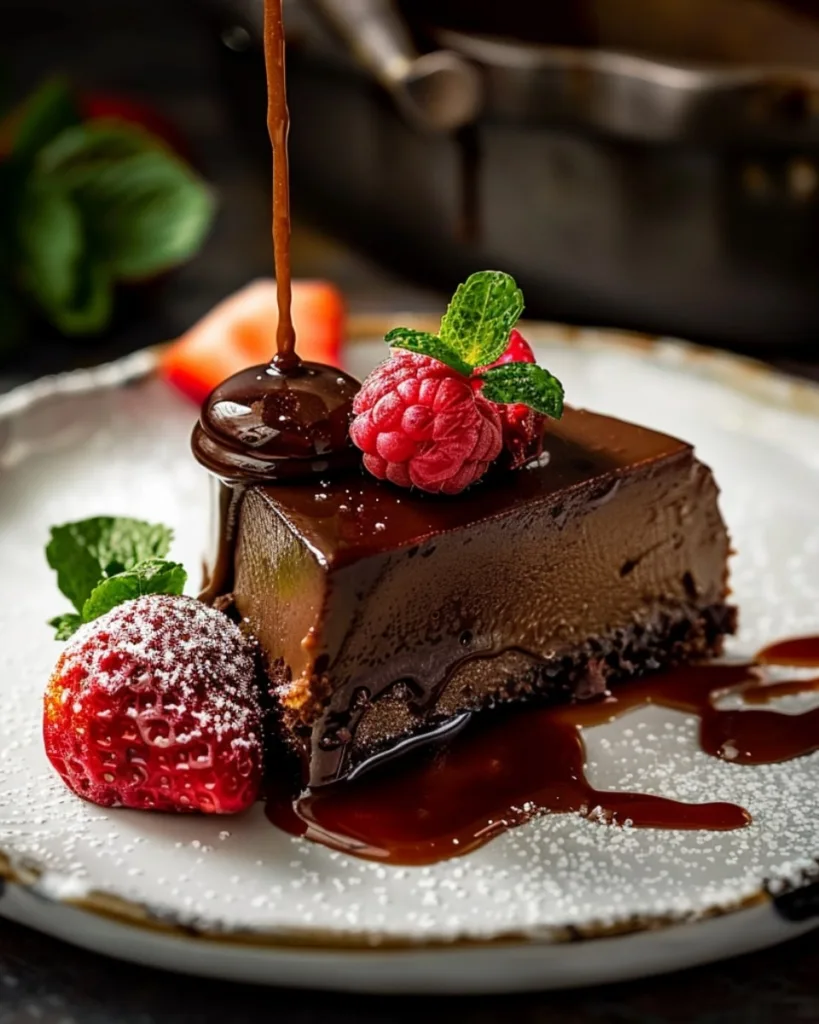 Chocolate Flan 3
