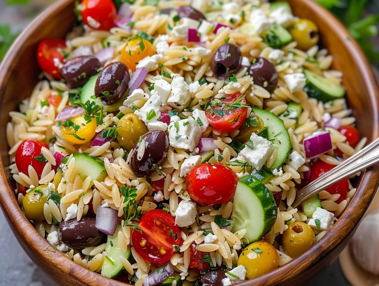 Greek Orzo Salad