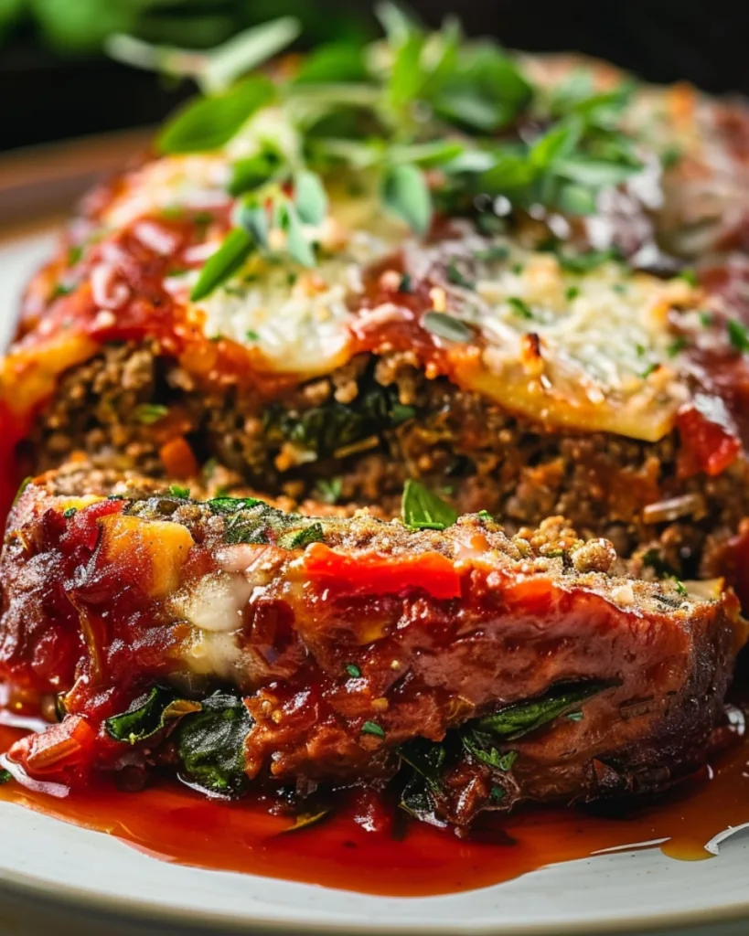 Italian Meatloaf Recipe 2