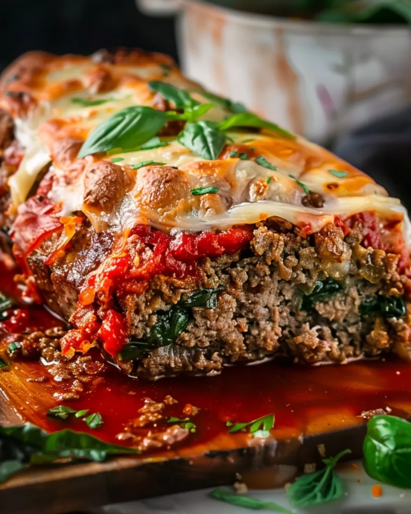Italian Meatloaf Recipe 4