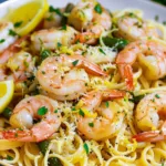 Lemon Garlic Shrimp Pasta Recipe