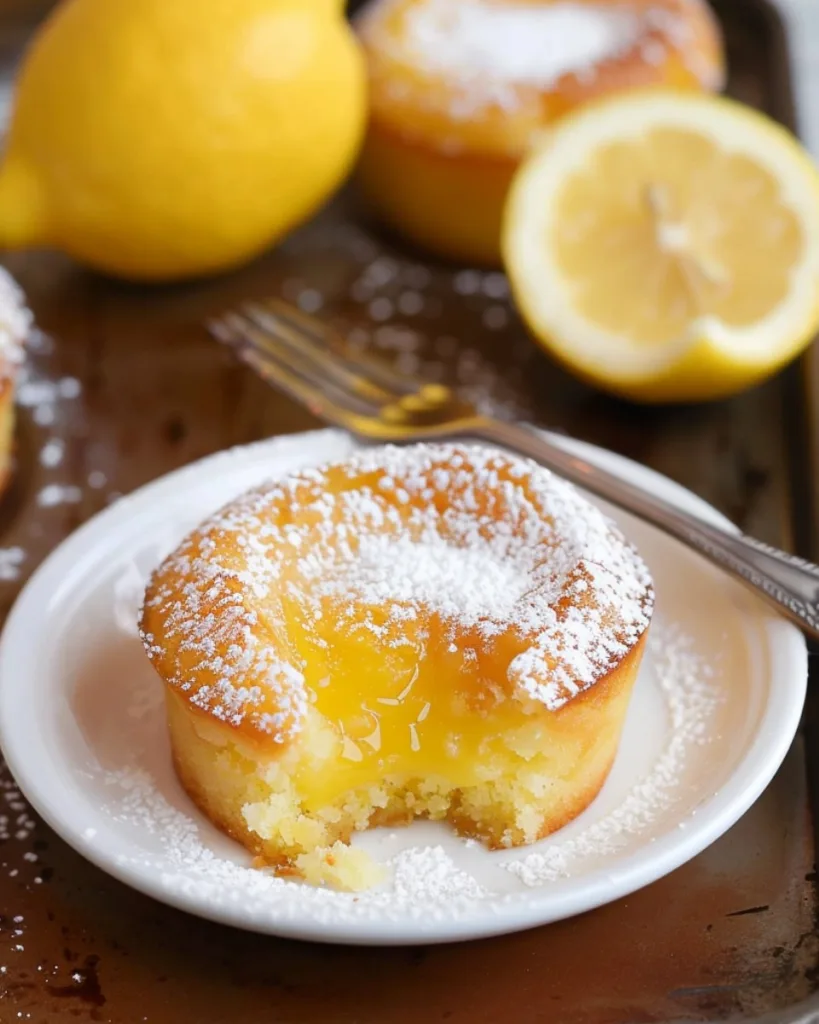 Lemon Lava Cake 3