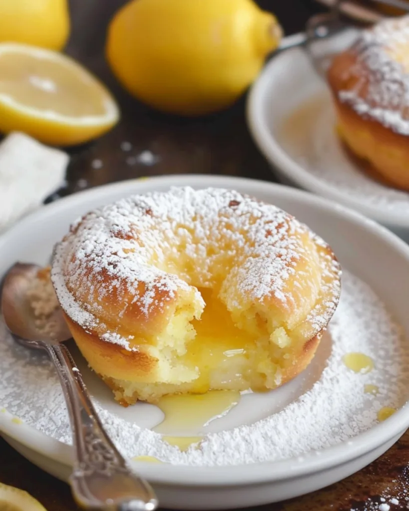 Lemon Lava Cake 4