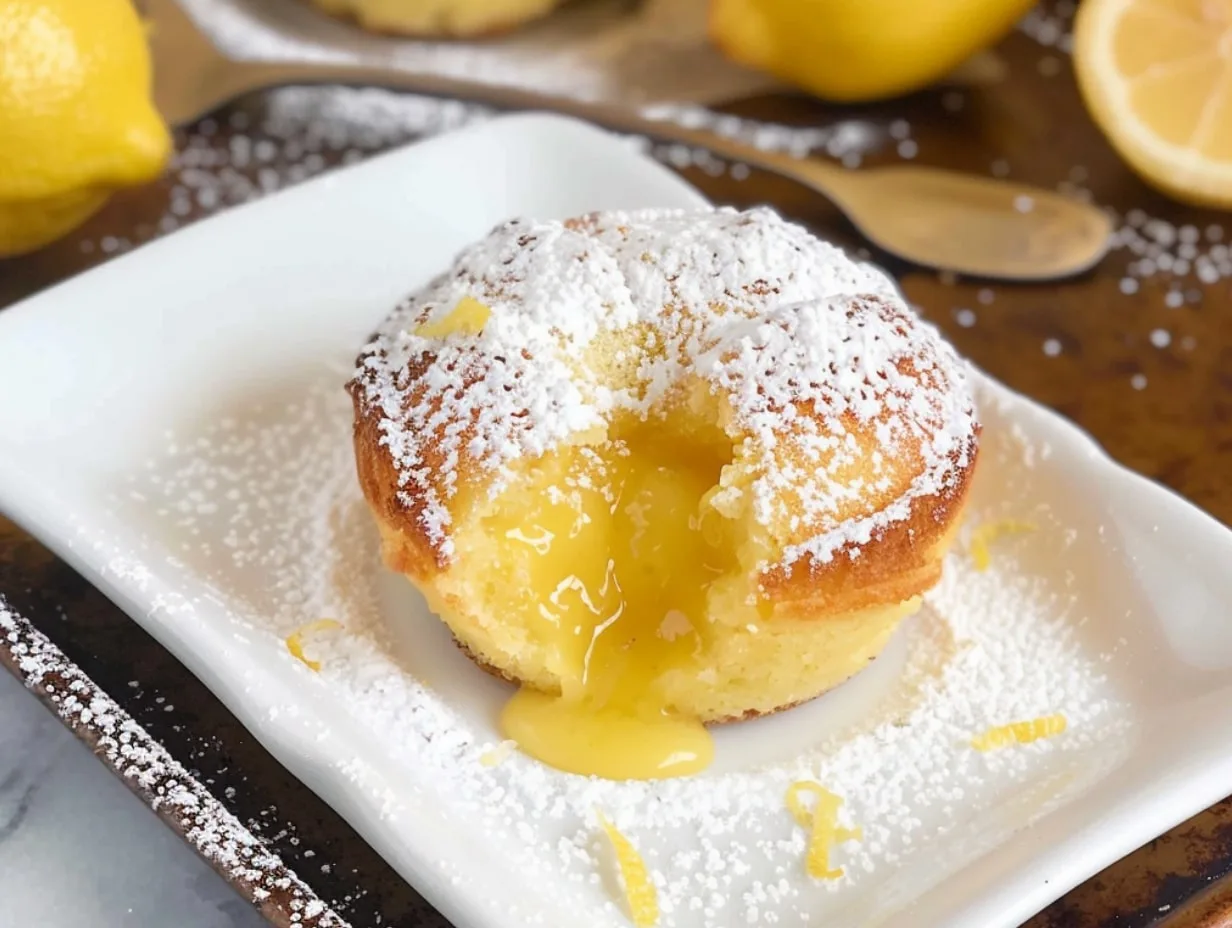 Lemon Lava Cake