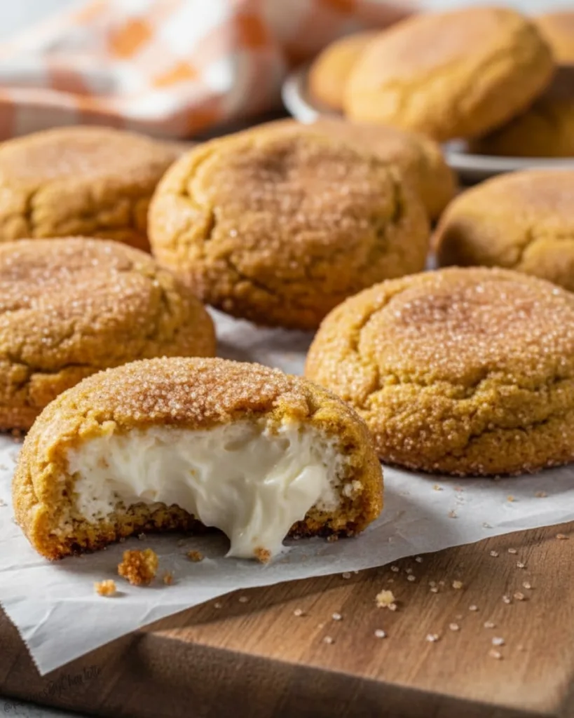 Pumpkin Cheesecake Cookies 3