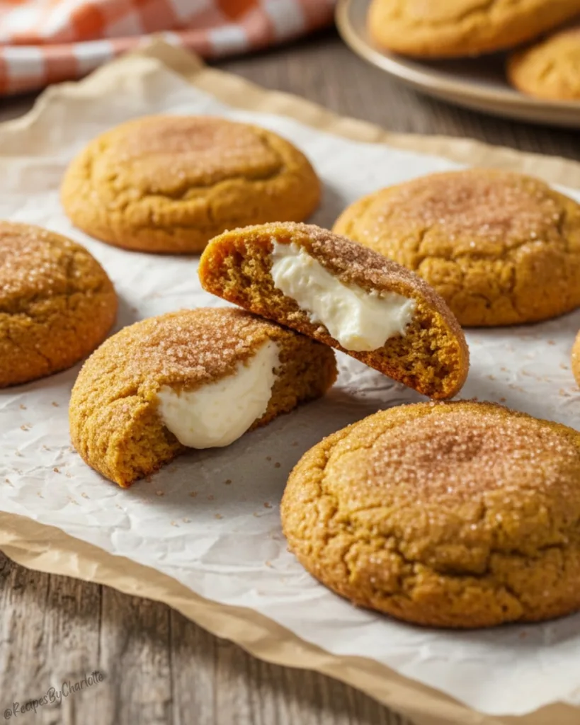Pumpkin Cheesecake Cookies 4