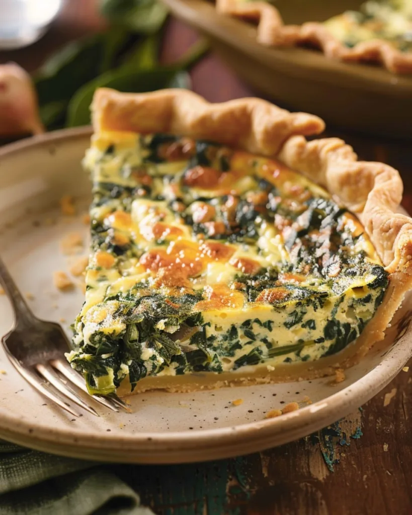 Spinach Quiche Recipe 1