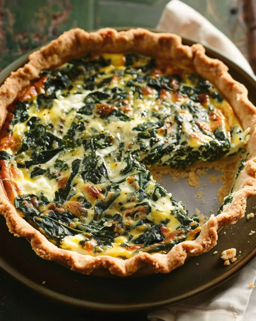 Spinach Quiche Recipe 3