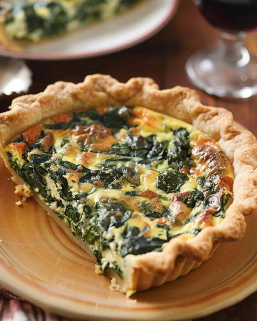 Spinach Quiche Recipe 4